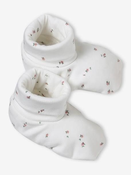 Ensemble bonnet, moufles, foulard et chaussons bébé rose 5 - vertbaudet enfant 