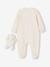 Pyjama bébé + doudou velours coffret cadeau naissance écru 2 - vertbaudet enfant 