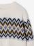 Pull Jacquard Garçon Manches Longues écru 4 - vertbaudet enfant 