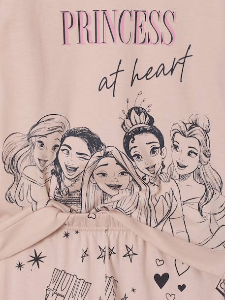 Pyjama Disney Princesses rose poudré 5 - vertbaudet enfant 