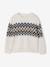 Pull Jacquard Garçon Manches Longues écru 2 - vertbaudet enfant 