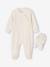 Pyjama bébé + doudou velours coffret cadeau naissance écru 5 - vertbaudet enfant 