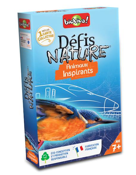 Jeu de cartes - défis nature -  animaux inspirants -  fabriqué en france MULTICOLORE 1 - vertbaudet enfant 
