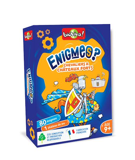 Jeu de cartes - enigmes -  chevaliers & châteaux -  fabriqué en france MULTICOLORE 1 - vertbaudet enfant 