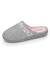 Chaussons mules en tissu polaire, semelle ergonomique confort Gris chiné 6 - vertbaudet enfant 