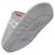 Chaussons mules en tissu polaire, semelle ergonomique confort Gris chiné 5 - vertbaudet enfant 