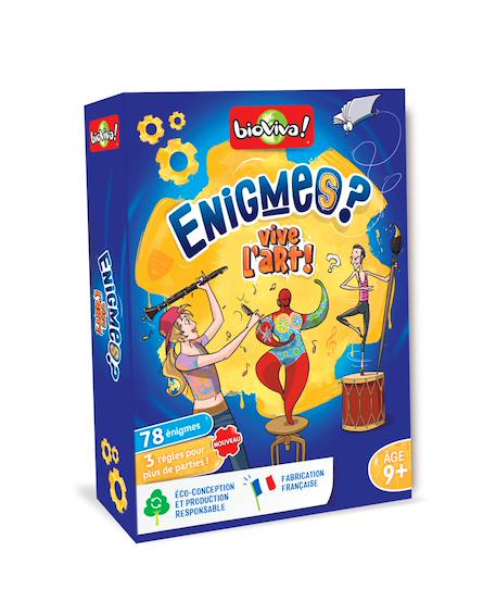 Jeu de cartes - enigmes -  vive l'art ! -  fabriqué en france MULTICOLORE 1 - vertbaudet enfant 