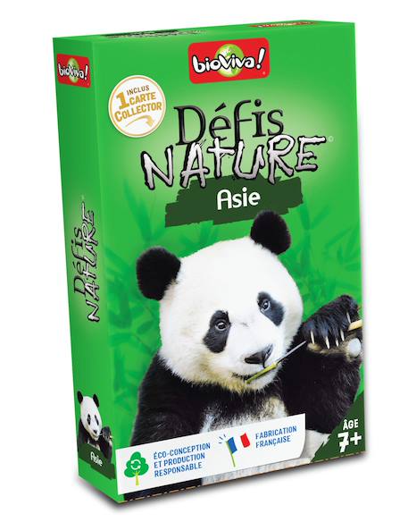Jeu de cartes - défis nature -  asie  -  fabriqué en france MULTICOLORE 1 - vertbaudet enfant 