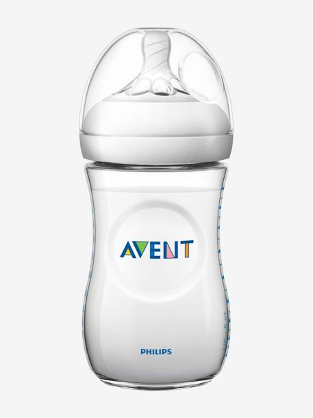 Lot de 2 biberons 260 ml Philips AVENT Natural sans BPA transparent 2 - vertbaudet enfant 