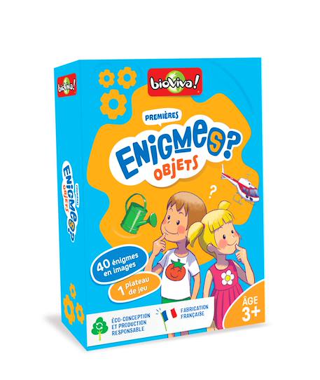 Jeu de cartes - mes 1ères enigmes -  objets -  fabriqué en france MULTICOLORE 1 - vertbaudet enfant 