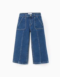-Jean wide leg avec coutures surélevées