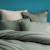 Housse de couette unie en coton, coton lavé Blanc+Bleu glacier+Bleu nuit+Caramel+Lichen+Lin+Miel+Nude+Terre cuite 23 - vertbaudet enfant 