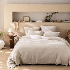 Linge de maison et décoration-Linge de lit enfant-Housse de couette unie en coton, gaze de coton