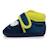 Chaussons bottillons à fermeture à scratch, bon maintien du pied, semelle antidérapante Marine 3 - vertbaudet enfant 
