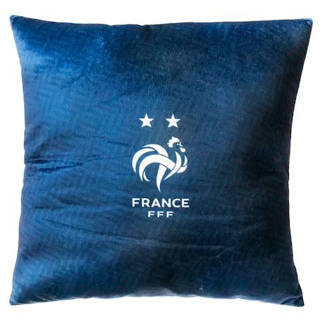 Coussin imprimé 100% coton, fff jacquard Bleu 2 - vertbaudet enfant 