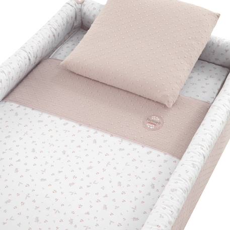 Berceau en bois Rose/blanc+Rose/naturel 2 - vertbaudet enfant 