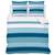 Parure de lit imprimée 100% coton, tendance océane Bleu 4 - vertbaudet enfant 