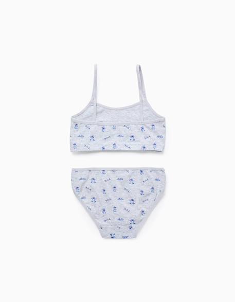 Haut + culottes lilo et stitch Gris clair 2 - vertbaudet enfant 