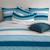 Parure de lit imprimée 100% coton, tendance océane Bleu 3 - vertbaudet enfant 