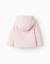 Blouson pelucheux avec capuche Rose clair 2 - vertbaudet enfant 