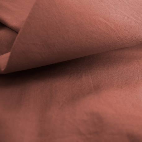 Housse de couette unie en coton, coton lavé Blanc+Bleu glacier+Bleu nuit+Caramel+Lichen+Lin+Miel+Nude+Terre cuite 44 - vertbaudet enfant 