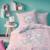 Parure de lit imprimée 100% coton, disney home les aristochats love Rose 1 - vertbaudet enfant 