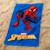 Serviette de bain et de plage imprimée 100% coton, spiderman super hero Bleu marine 2 - vertbaudet enfant 