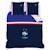 Parure de lit imprimée 100% coton, fff drapeau Bleu marine 3 - vertbaudet enfant 