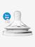 Lot de 2 tétines Philips AVENT Natural, 5 débits transparent 8 - vertbaudet enfant 