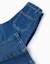 Jean wide leg avec coutures surélevées Bleu 4 - vertbaudet enfant 