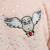 Robe de chambre brodée à capuche, harry potter hedwige Rose clair 4 - vertbaudet enfant 