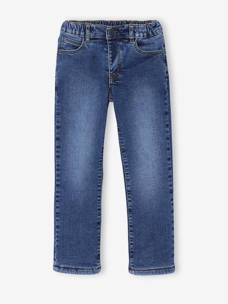 Jean doublé denim garçon stone 1 - vertbaudet enfant 