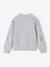 Gilet fille noël étoiles en sequins gris chiné 2 - vertbaudet enfant 
