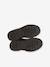 Boots enfant fille synthétique zippées et élastiquées marine+marron 13 - vertbaudet enfant 