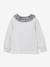T-shirt col en tissu Liberty bébé coton biologique rose 4 - vertbaudet enfant 