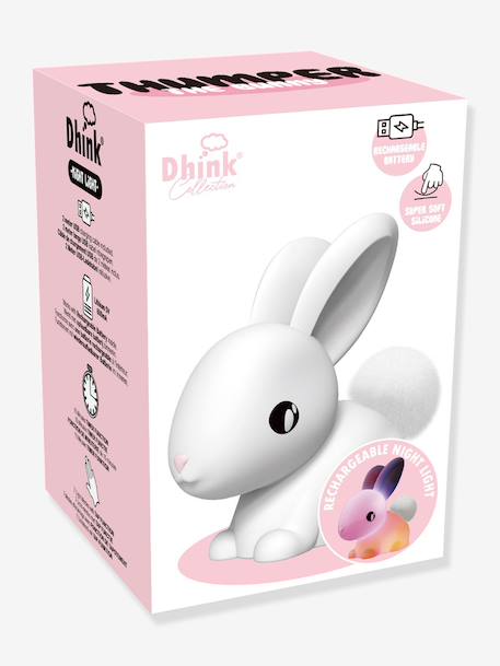 Veilleuse tactile Cotton le lapin blanc 2 - vertbaudet enfant 