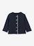 Cardigan en molleton bébé coton biologique marine 1 - vertbaudet enfant 