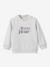 Sweat lettres en tissu Liberty bébé coton biologique beige 1 - vertbaudet enfant 