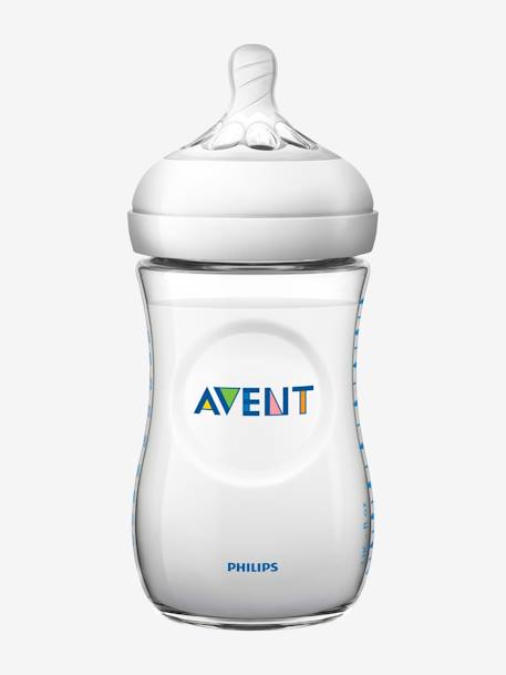 Lot de 2 biberons 260 ml Philips AVENT Natural sans BPA transparent 3 - vertbaudet enfant 