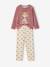 Pyjama fille Pat'Patrouille en velours Rose/écru 1 - vertbaudet enfant 