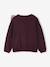 Sweat fille noeud en sequins prune 2 - vertbaudet enfant 
