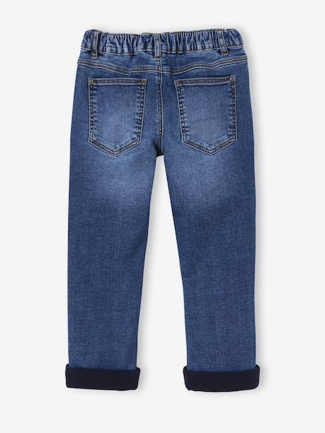 Jean doublé denim garçon stone 4 - vertbaudet enfant 