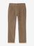 Pantalon chino garçon en velours vert 1 - vertbaudet enfant 