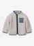 Gilet en sherpa bébé écru 1 - vertbaudet enfant 
