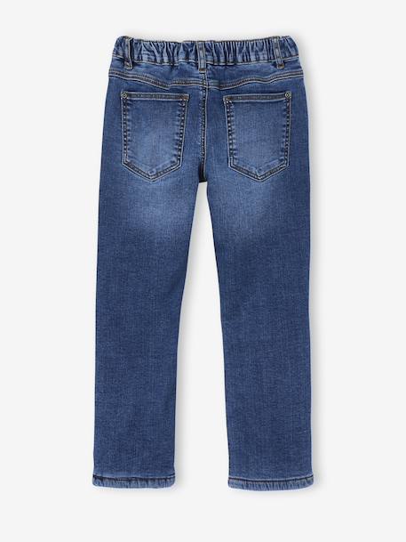 Jean doublé denim garçon stone 3 - vertbaudet enfant 