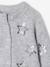 Gilet fille noël étoiles en sequins gris chiné 3 - vertbaudet enfant 