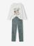Pyjama garçon Disney Le Roi Lion en velours Blanc/vert grisé 1 - vertbaudet enfant 