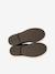 Boots enfant fille cuir élastiquées marine 5 - vertbaudet enfant 