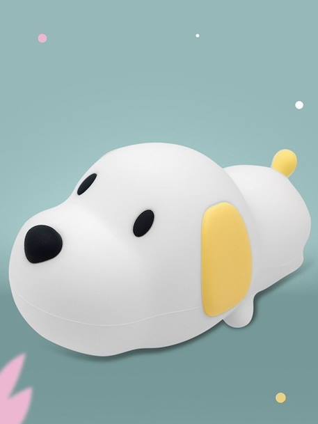 Veilleuse Puppy blanc 1 - vertbaudet enfant 