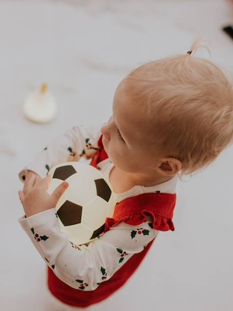 Veilleuse rechargeable football blanc 1 - vertbaudet enfant 